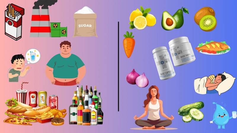 Detoxamin: Alkalizacija organizma