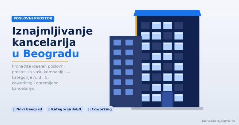Iznajmljivanje kancelarija za preduzeća: Sve što treba da znate