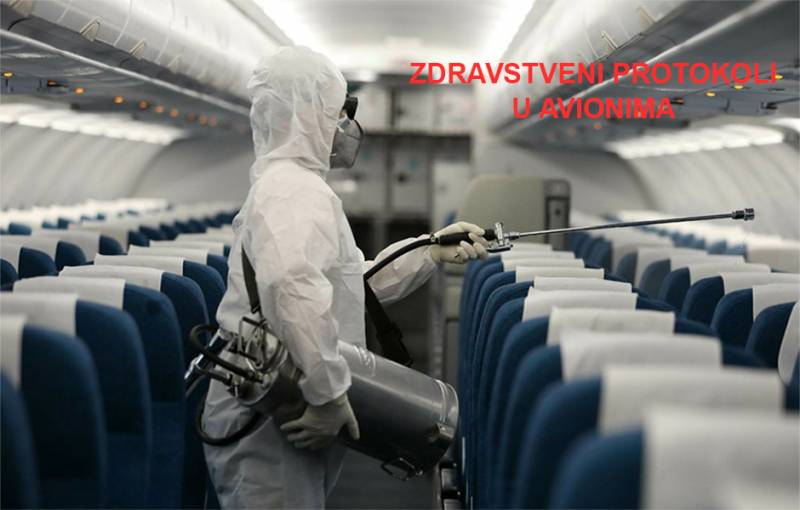 Zdravstveni protokoli na privatnim avionskim letovima
